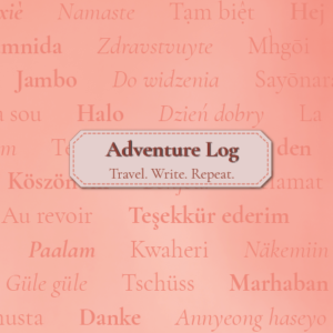 Coral Adventure Log: Travel. Write. Repeat.